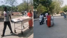 couple-carries-son-on-stretcher-between-hospitals-in-heat-in-indore