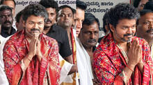 after-mgr-and-jayalalitha-tamilnadu-cm-vijay-at-mookambika-temple