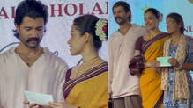 vijay-devarakonda-and-rashmika-mandanna-distributed-scholarship-to-180-students-in-telangana