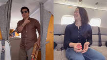 sachin-tendulkar-playing-cricket-on-plane-daughter-in-law-sania-bowls-video-goes-viral