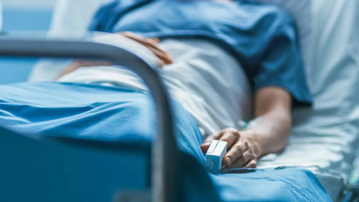 hospitalised