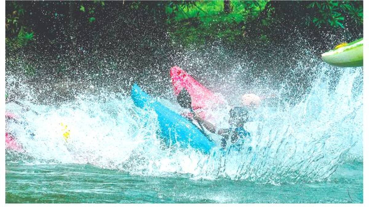kayakking
