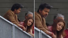 vijay-and-trisha-watching-ajith-car-racing