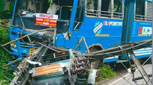 kollam-private-bus-hits-transformer-driver-unwell