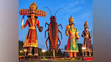 delhi-dussehra-giant-cockroach-burning